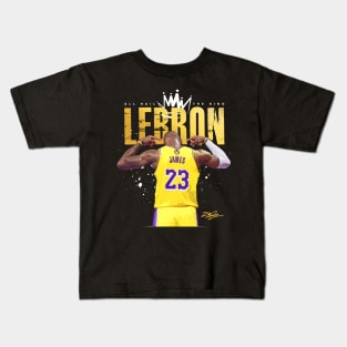 Lebron James Go Crazy Celebration Kids T-Shirt